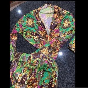 Open Back Long Fancy Dress